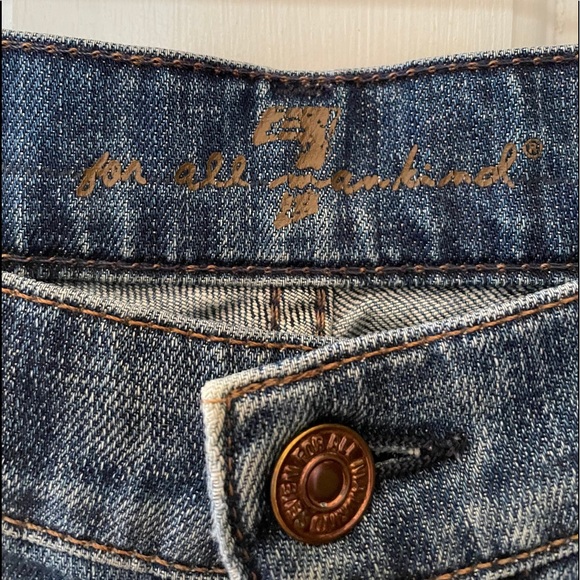 7 For All Mankind Bootcut High Rise Jeans - Picture 3 of 7